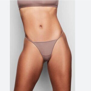 New SKIMS Fits Everybody Dipped Cotton 3 Piece Bundle Thong Underwear Size 4X